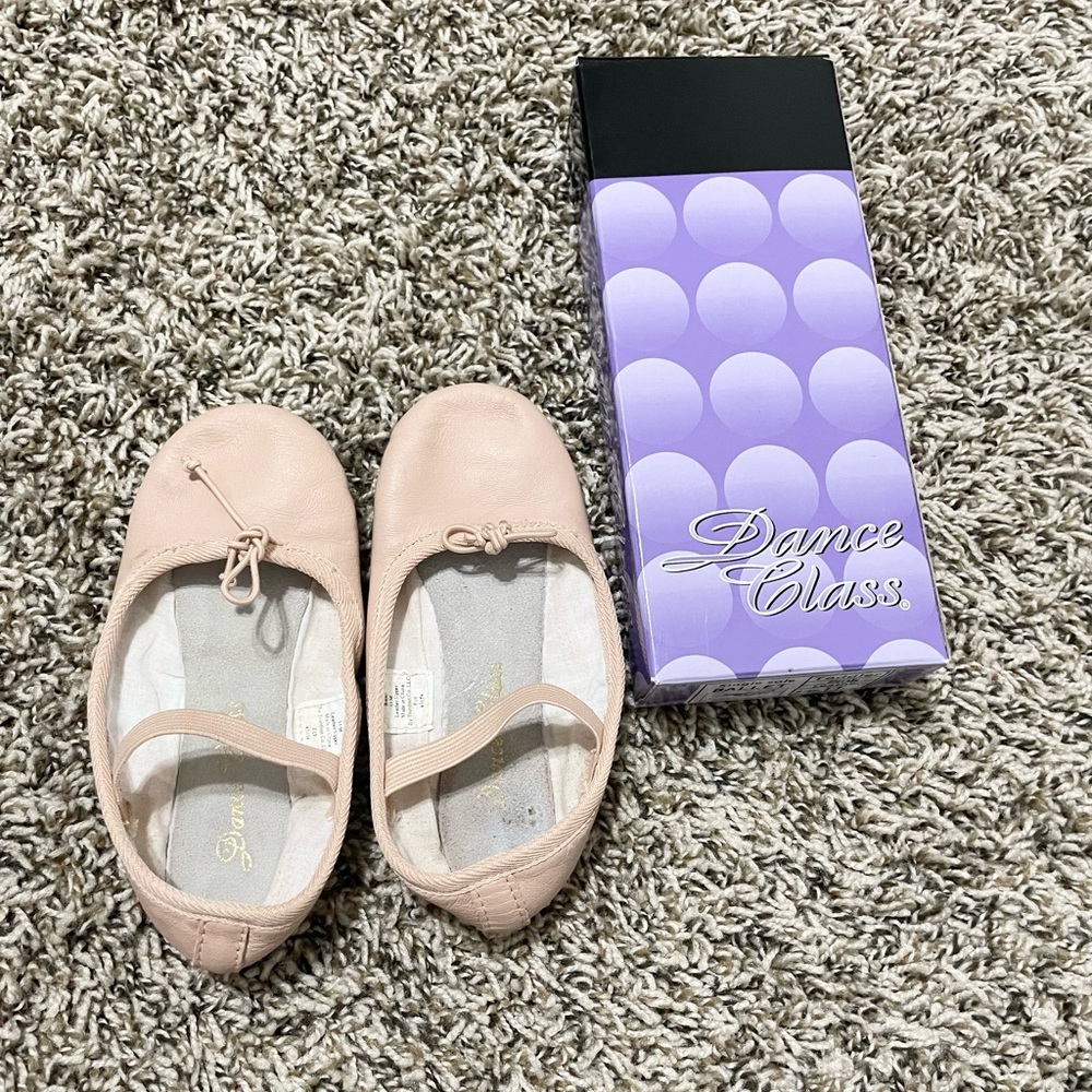 Dance Class Single sole ballet shoes pink